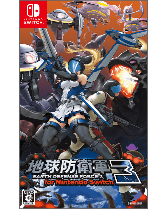EARTH DEFENSE FORCE 3  for Nintendo Switch